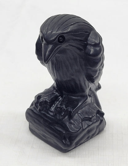 Raven carving - large