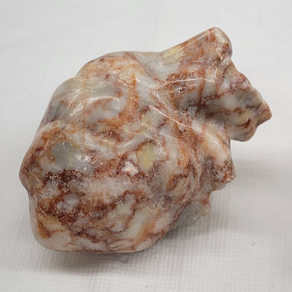 Anatomical heart & brain - Red Vein Jasper