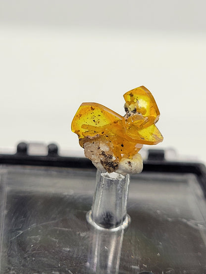 Wulfenite on Mimetite thumbnails