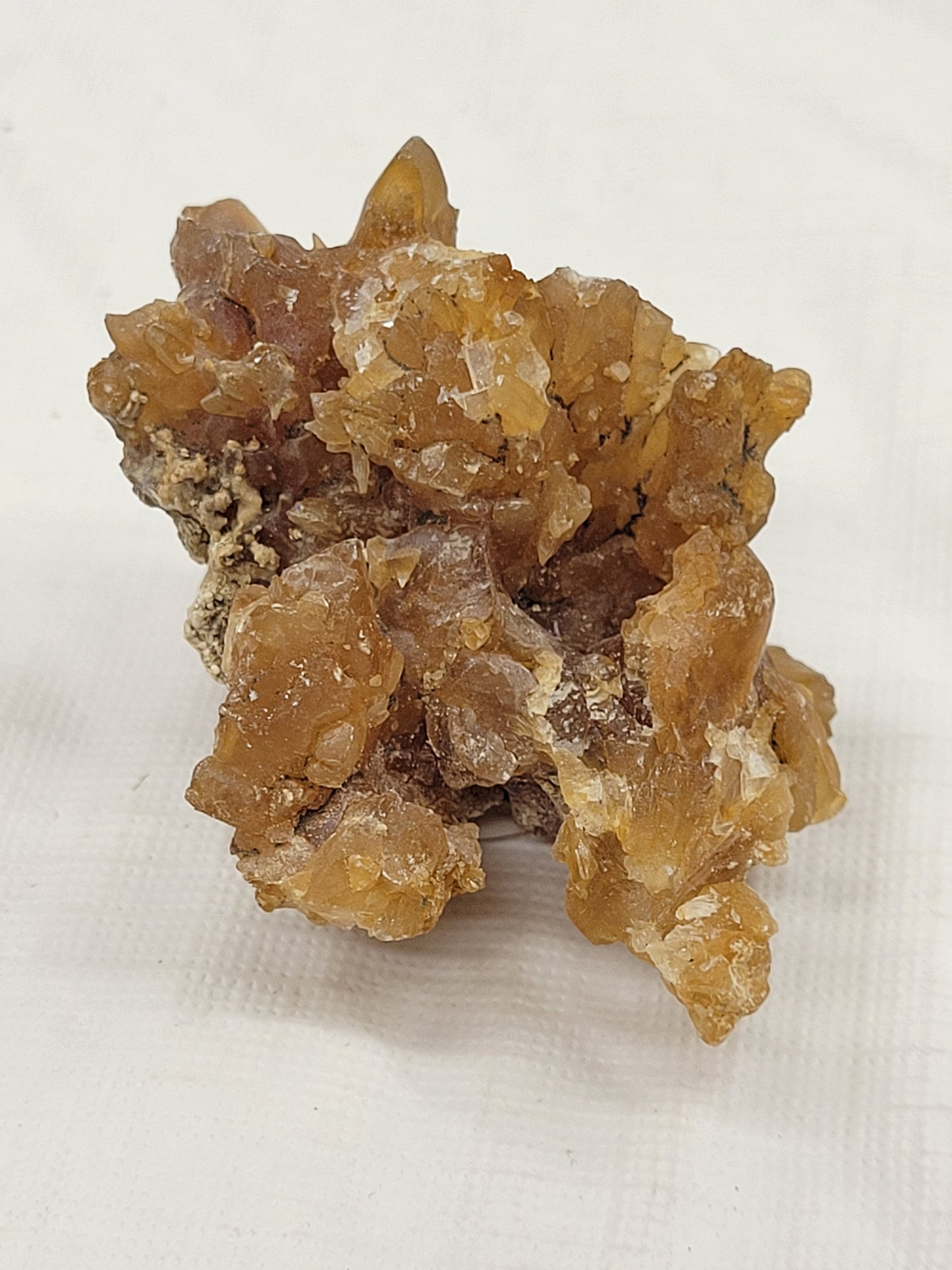 Yellow Aragonite specimen