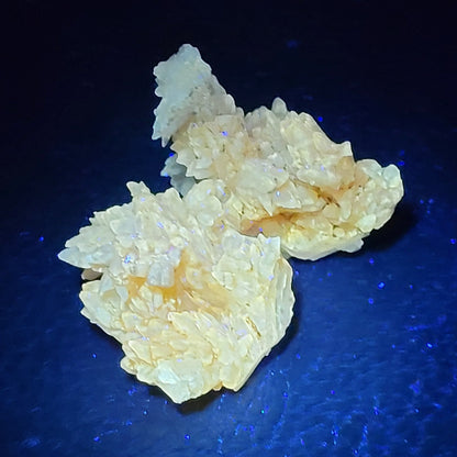 Yellow Aragonite specimen