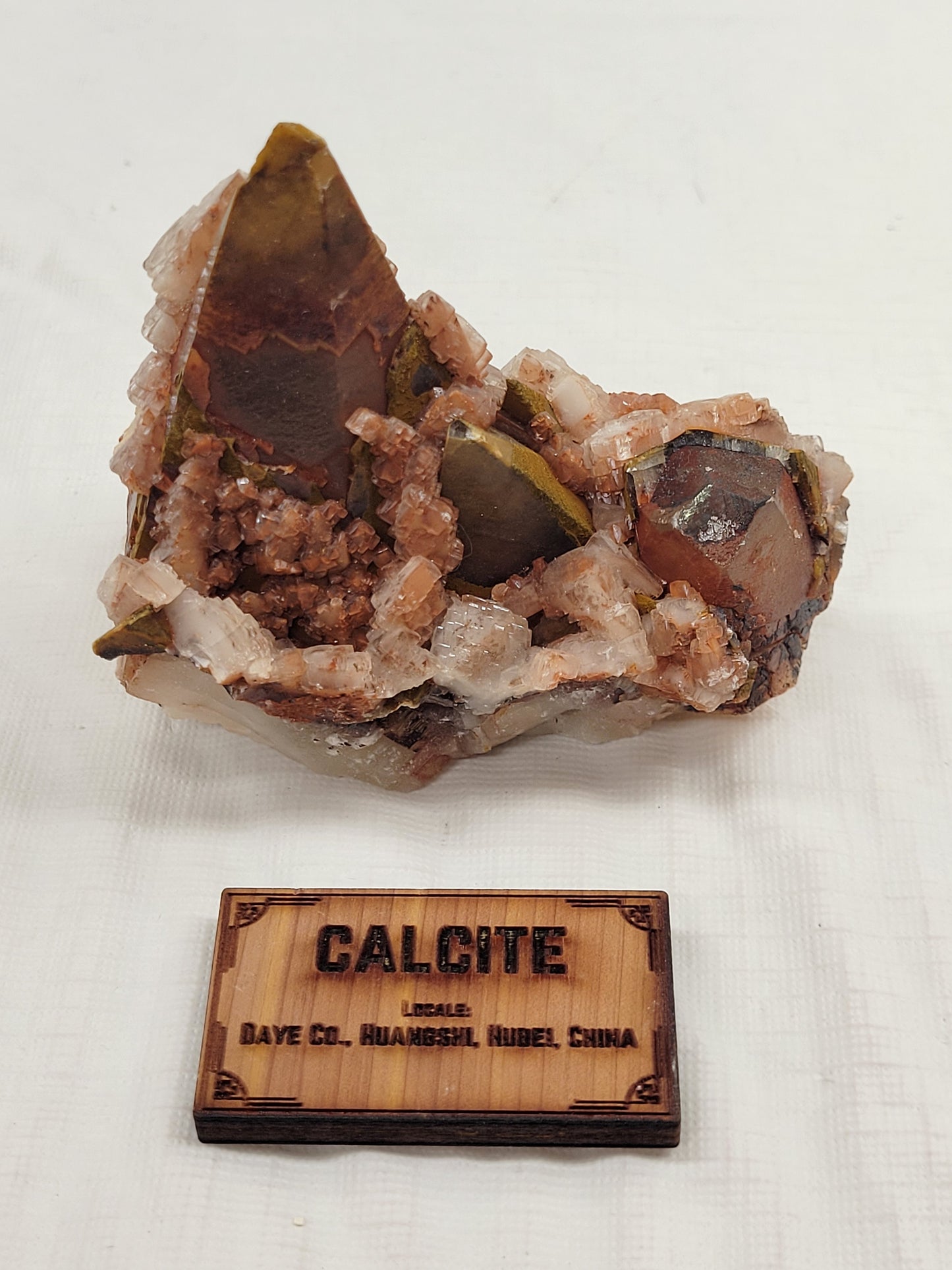 Dogtooth Calcite specimen