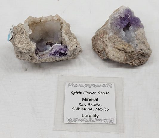 Spirit Flower Geode