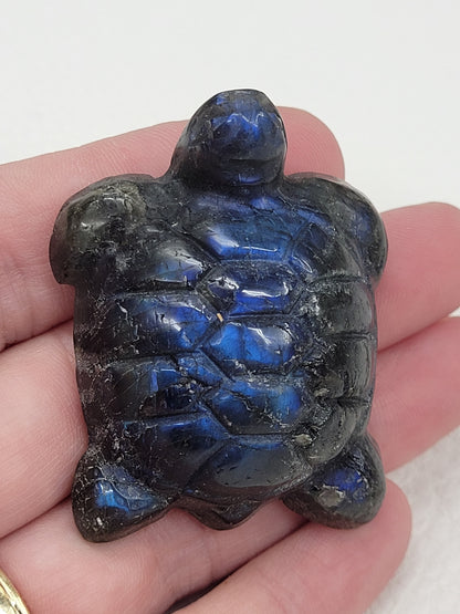 Turtle - Labradorite (medium)