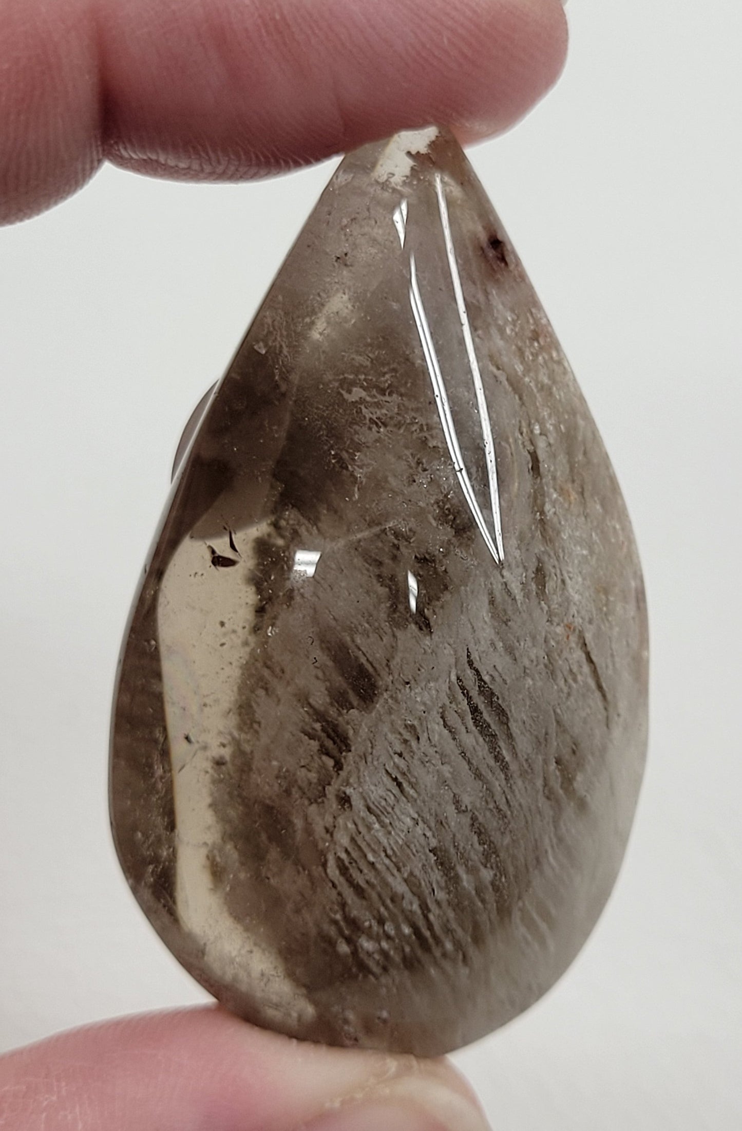 Garden Quartz teardrop/pendant