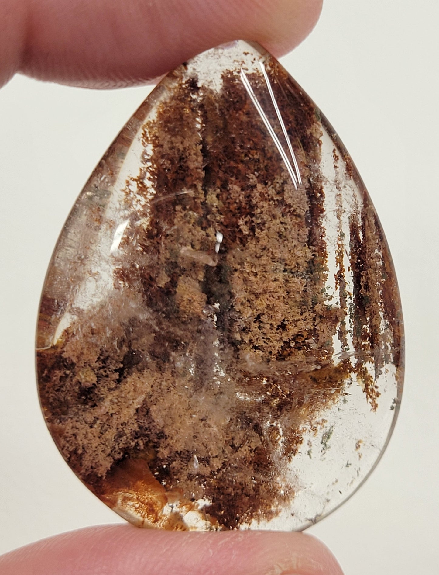 Garden Quartz teardrop/pendant