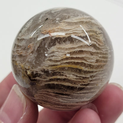 Garden/Thousand Layer Quartz sphere - Large