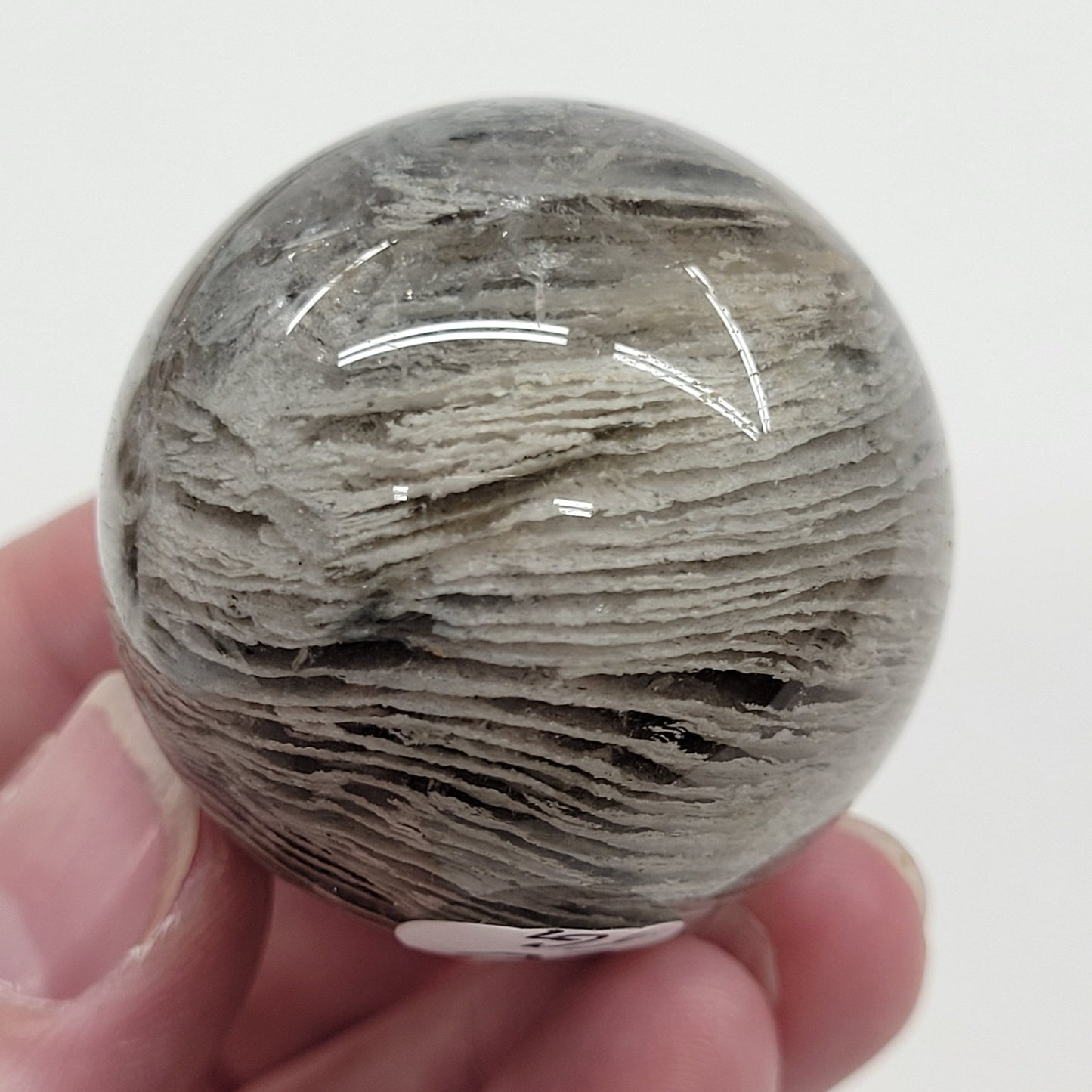 Garden/Thousand Layer Quartz sphere - Large