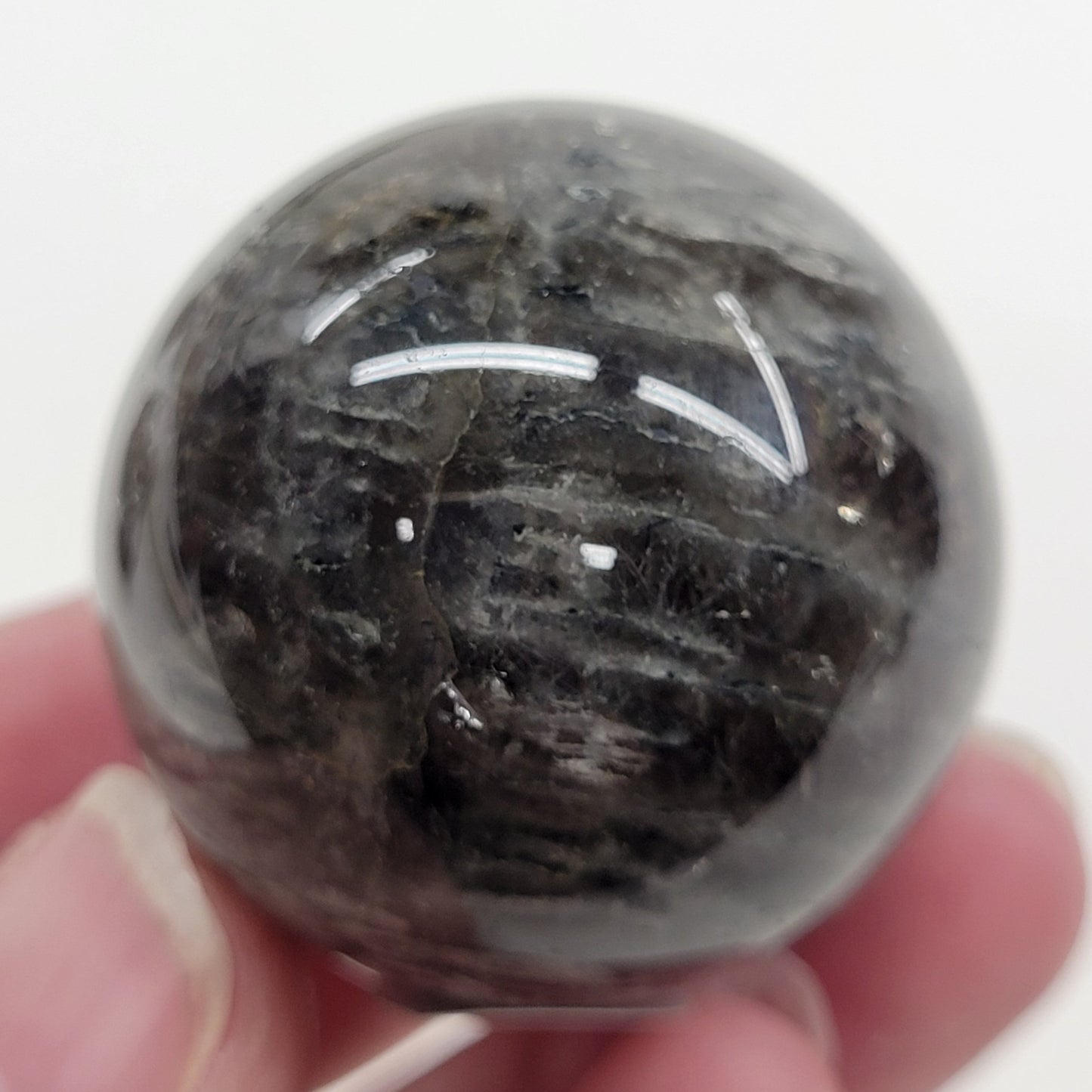 Garden/Thousand Layer Quartz sphere - Large