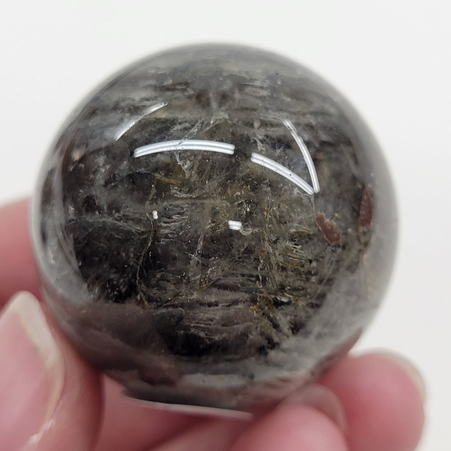 Garden/Thousand Layer Quartz sphere - Large