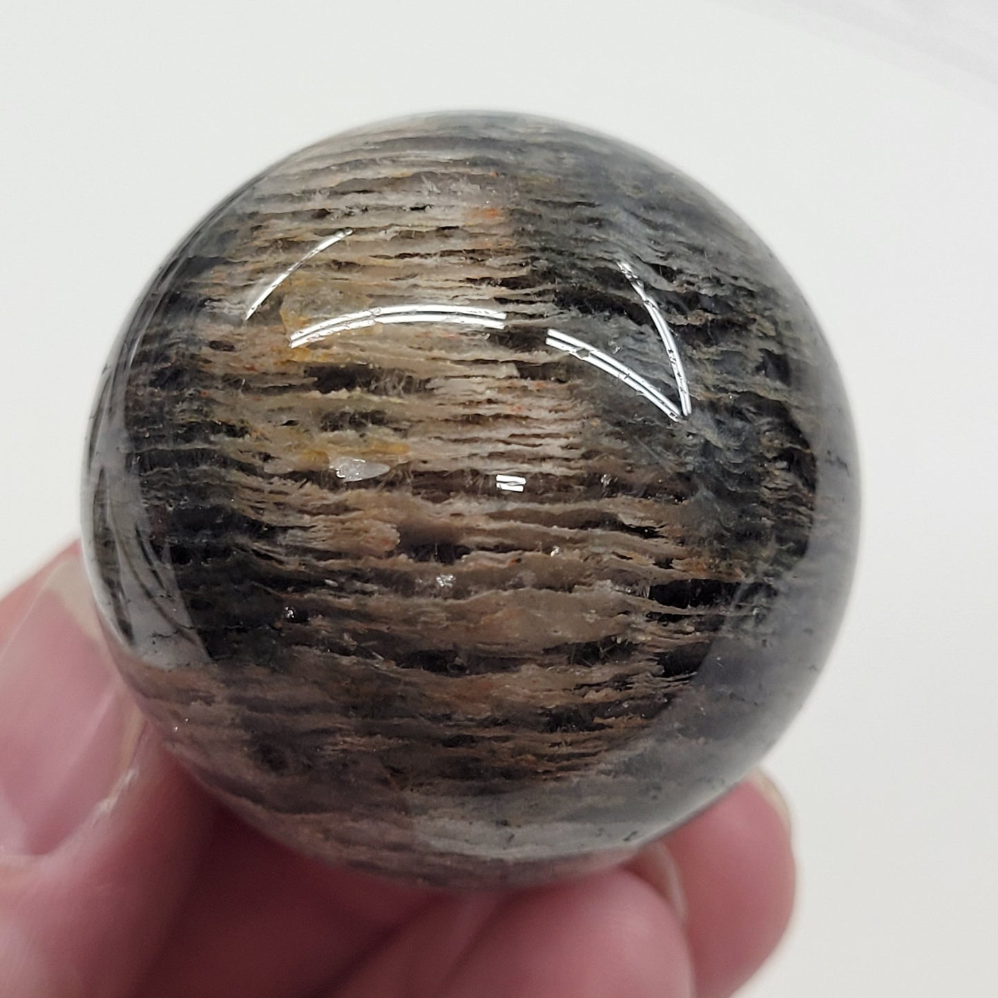 Garden/Thousand Layer Quartz sphere - Large