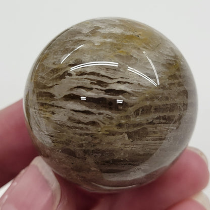 Garden/Thousand Layer Quartz sphere - Large