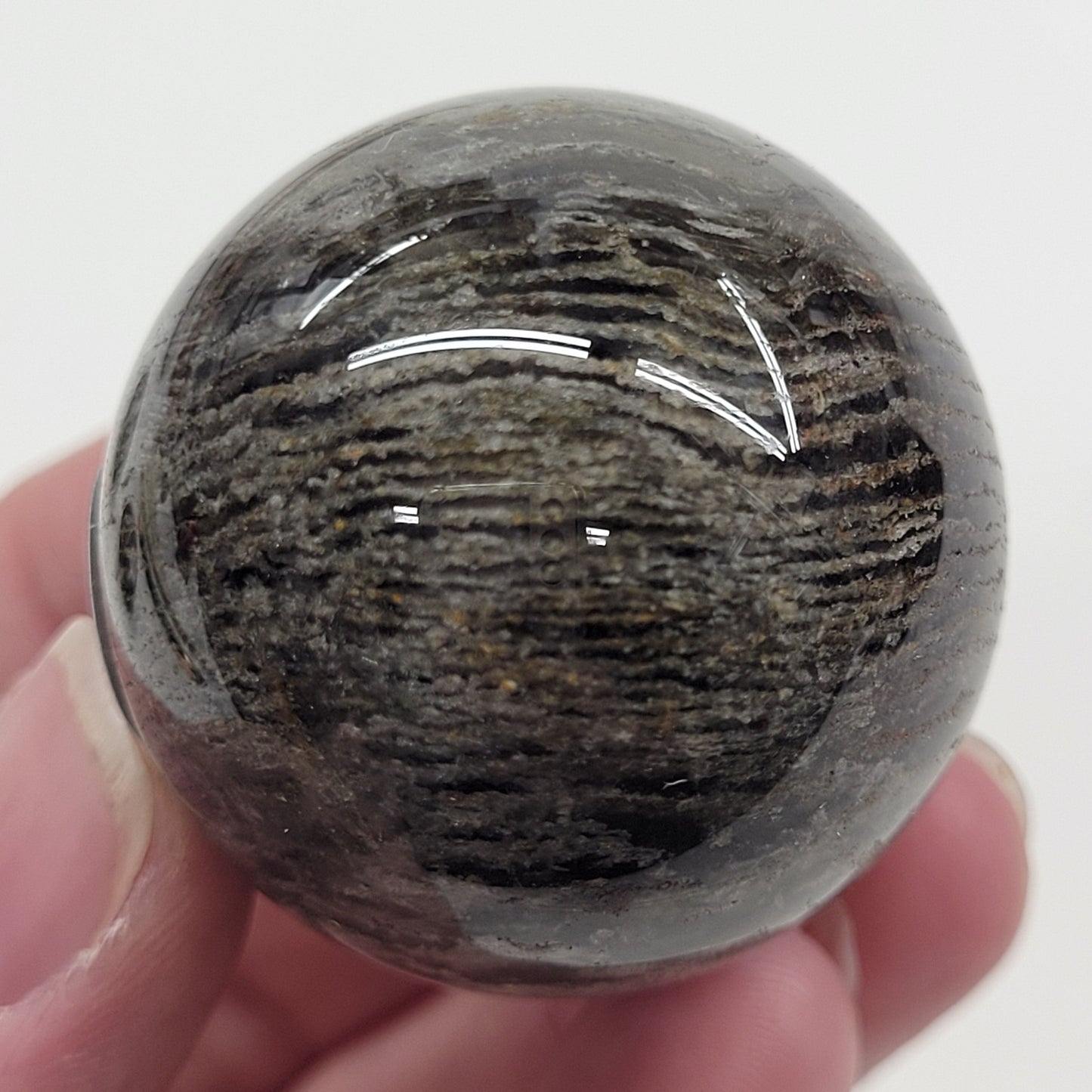 Garden/Thousand Layer Quartz sphere - Large