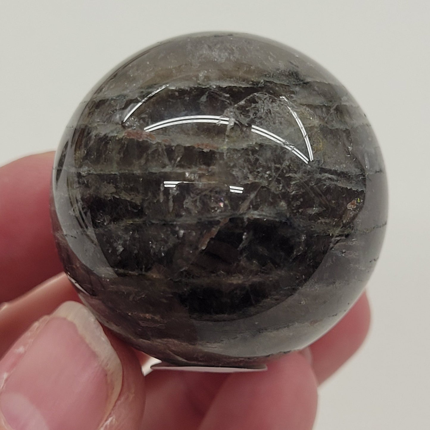 Garden/Thousand Layer Quartz sphere - Large