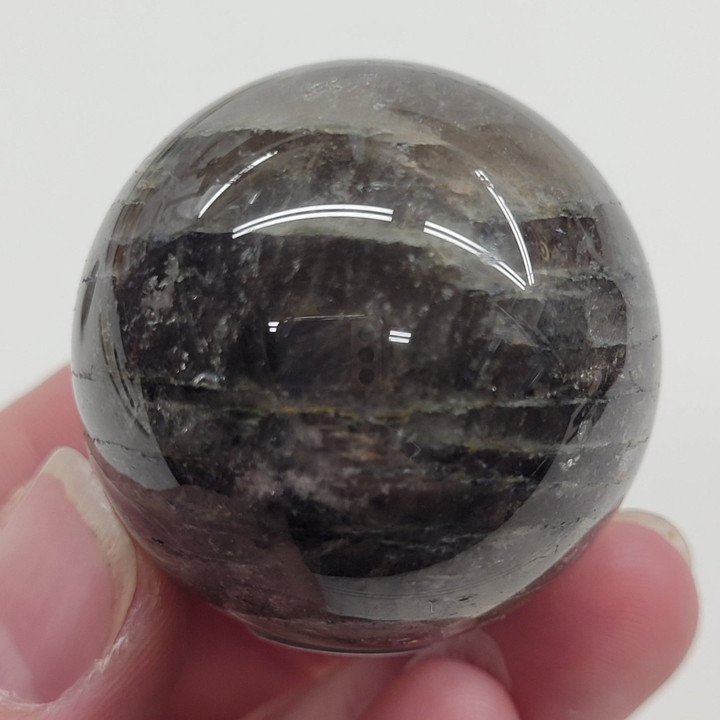 Garden/Thousand Layer Quartz sphere - Large