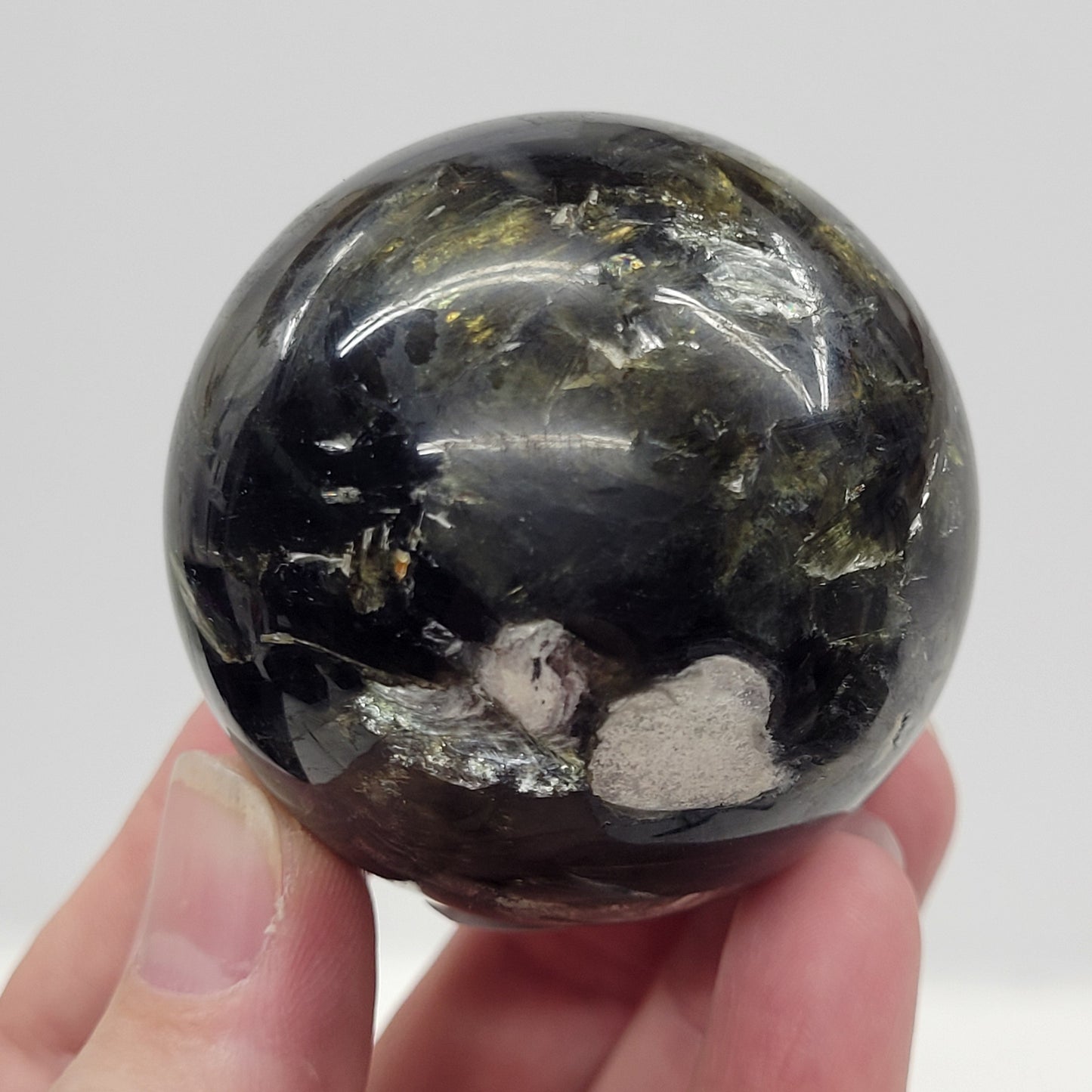 Green Mica sphere