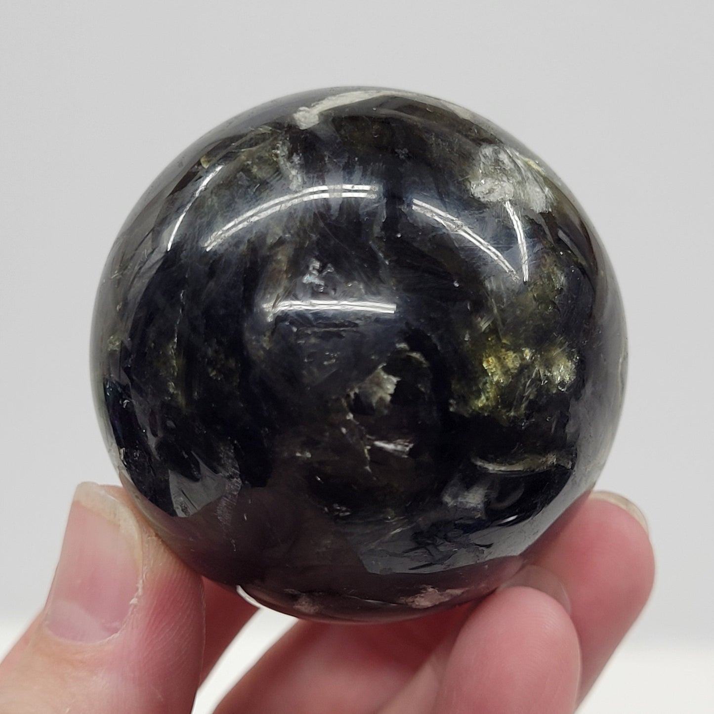 Green Mica sphere