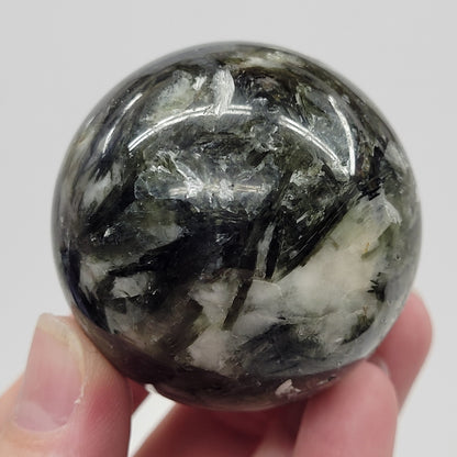 Green Mica sphere