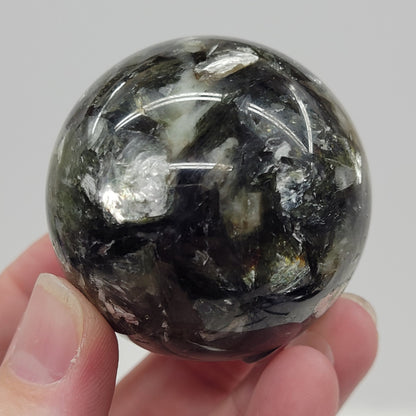 Green Mica sphere