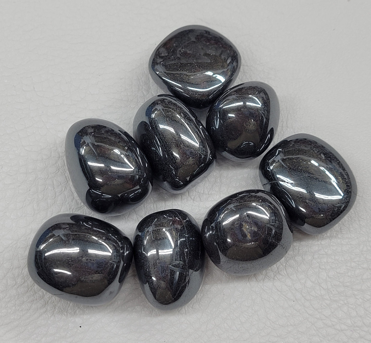 Hematite tumbles