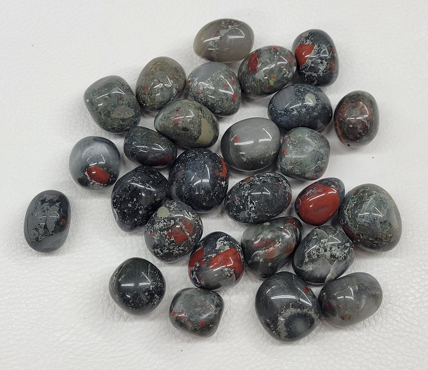 African Bloodstone tumbles