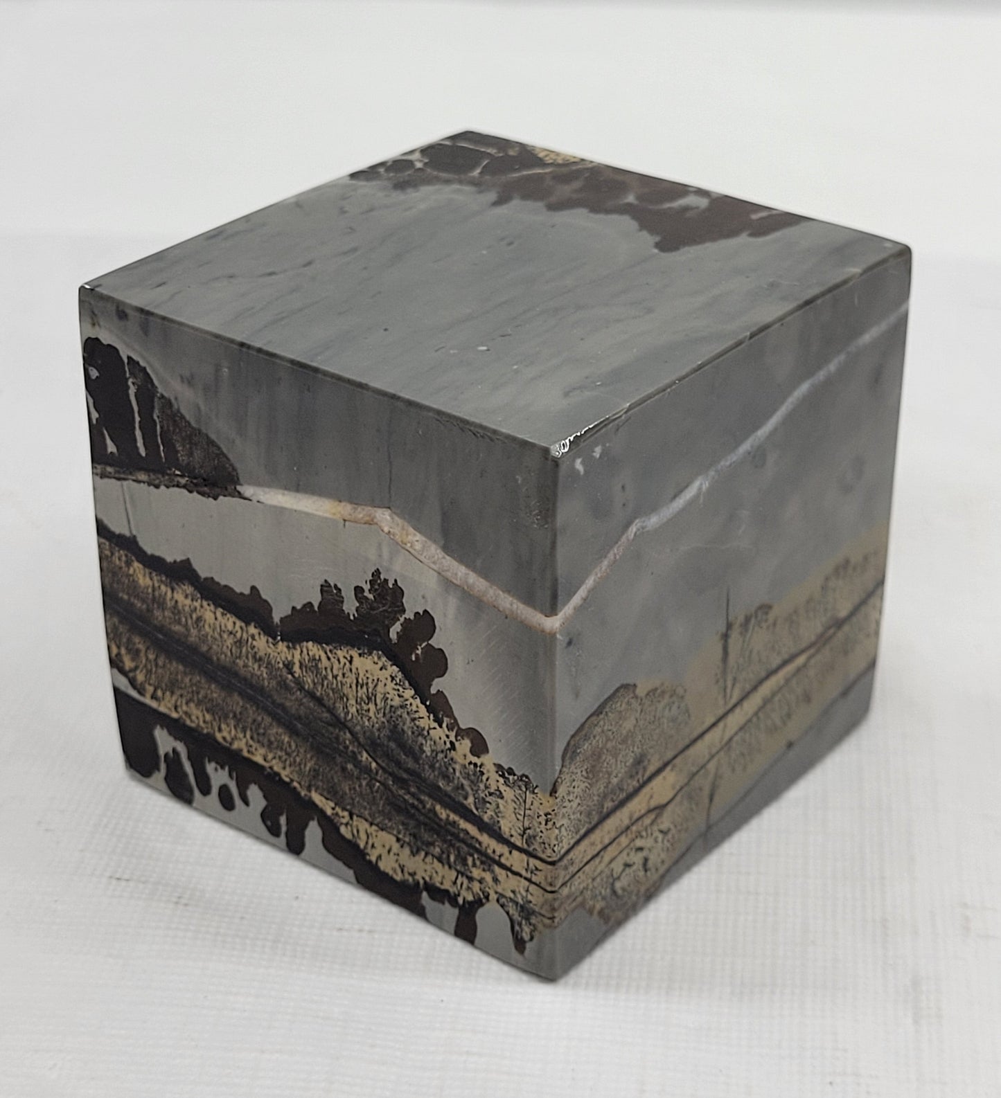 Picture Jasper cube