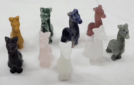 Giraffe carvings (small)