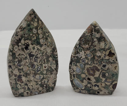 Rainforest Jasper teardrop flame