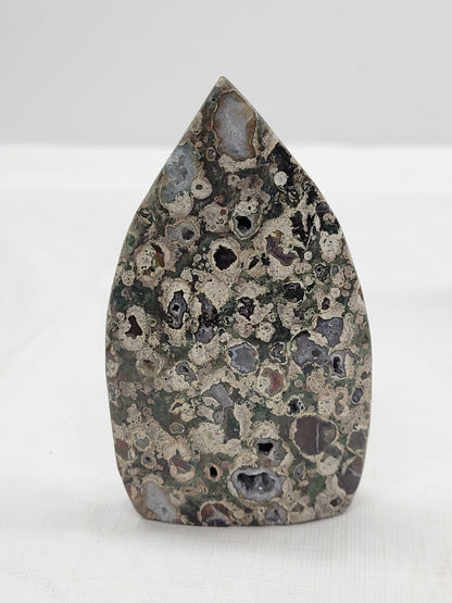 Rainforest Jasper teardrop flame