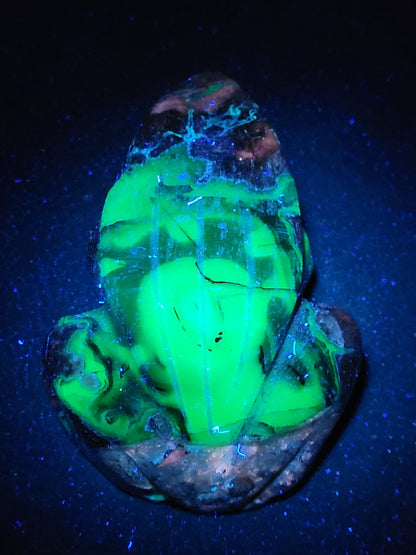 Volcano Agate frog (medium)