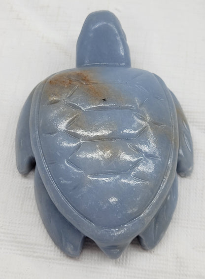 Sea turtle - Angelite (medium)