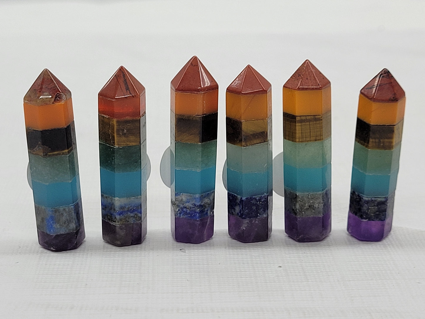 Small Chakra carvings