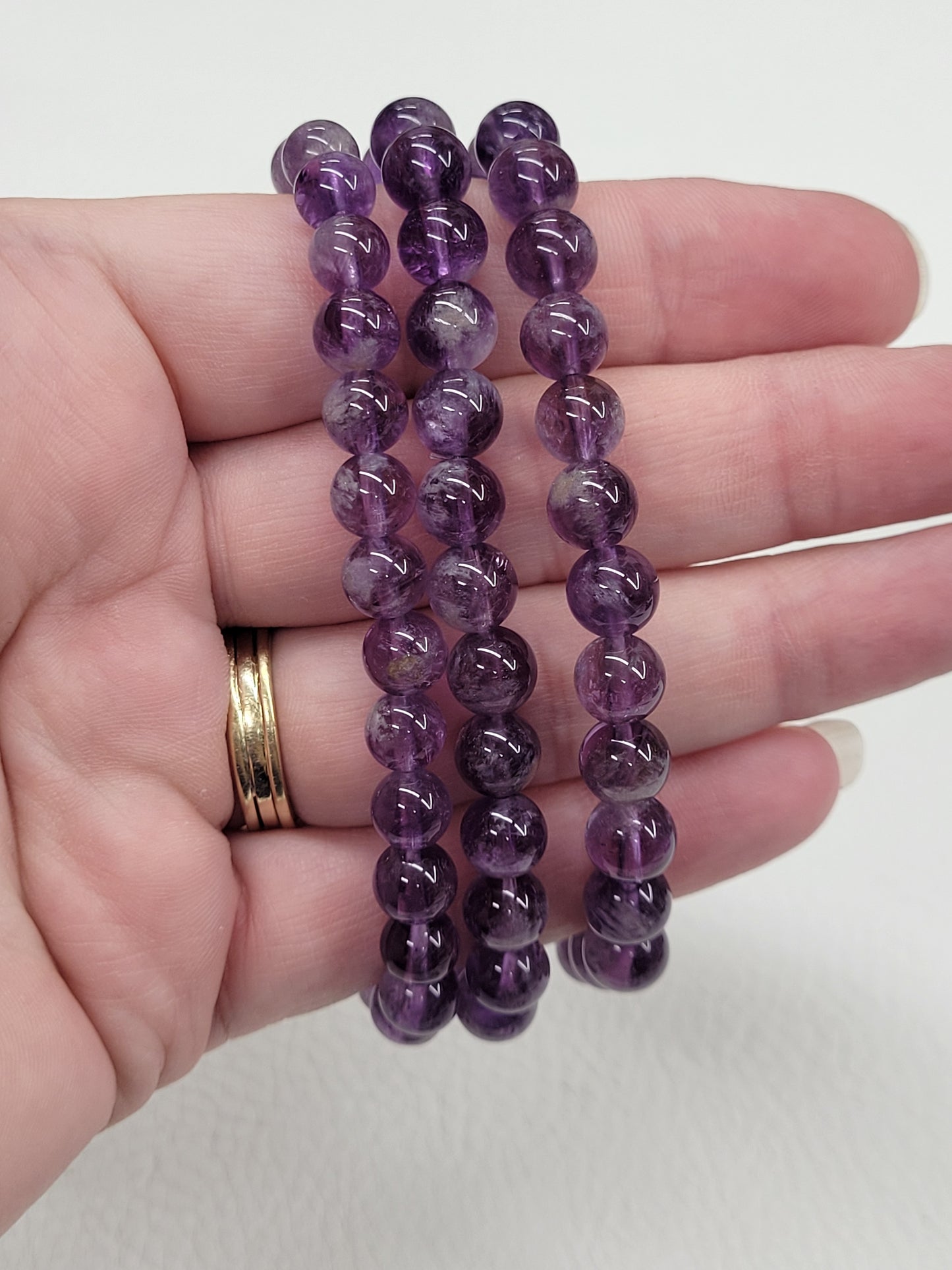 Amethyst bracelet