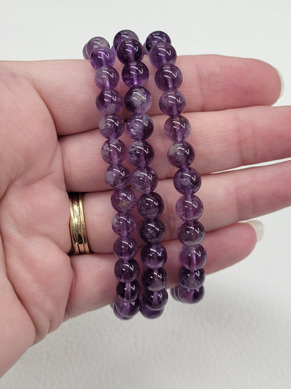 Amethyst bracelet