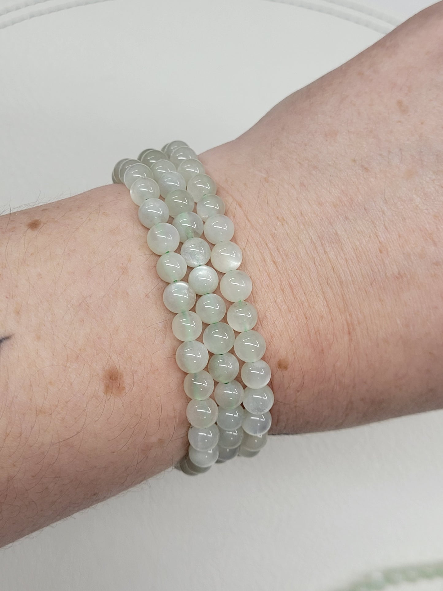 Green Moonstone bracelet/necklace