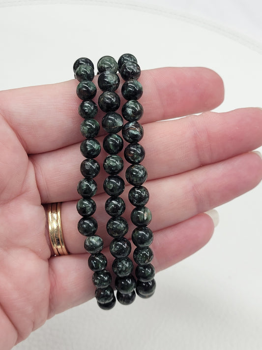 Seraphinite bracelet