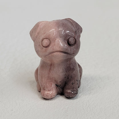 Dog carving - Pug (x-small)