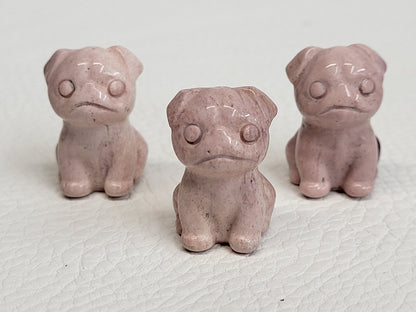 Dog carving - Pug (x-small)