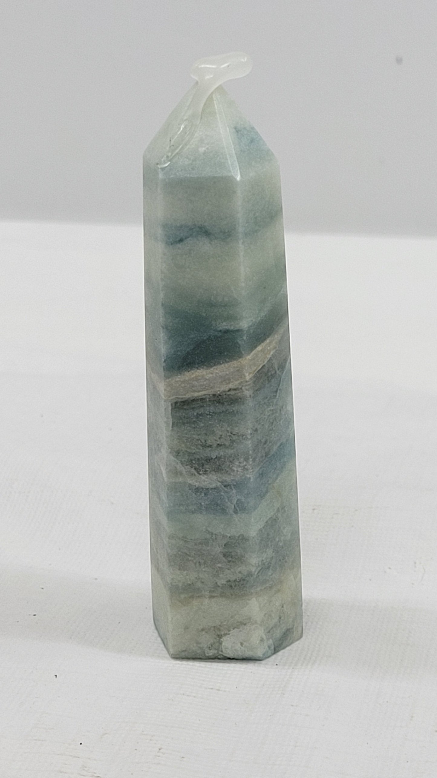 Blue Calcite tower