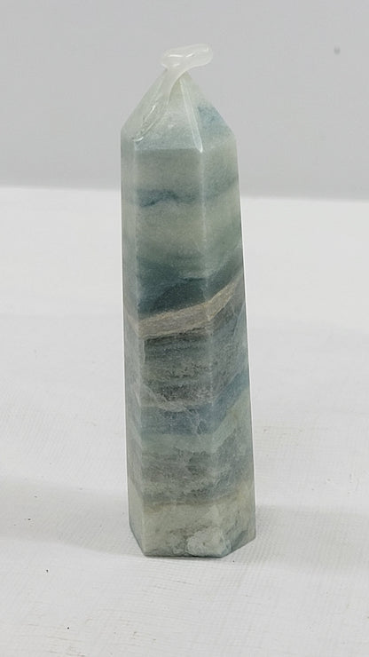 Blue Calcite tower