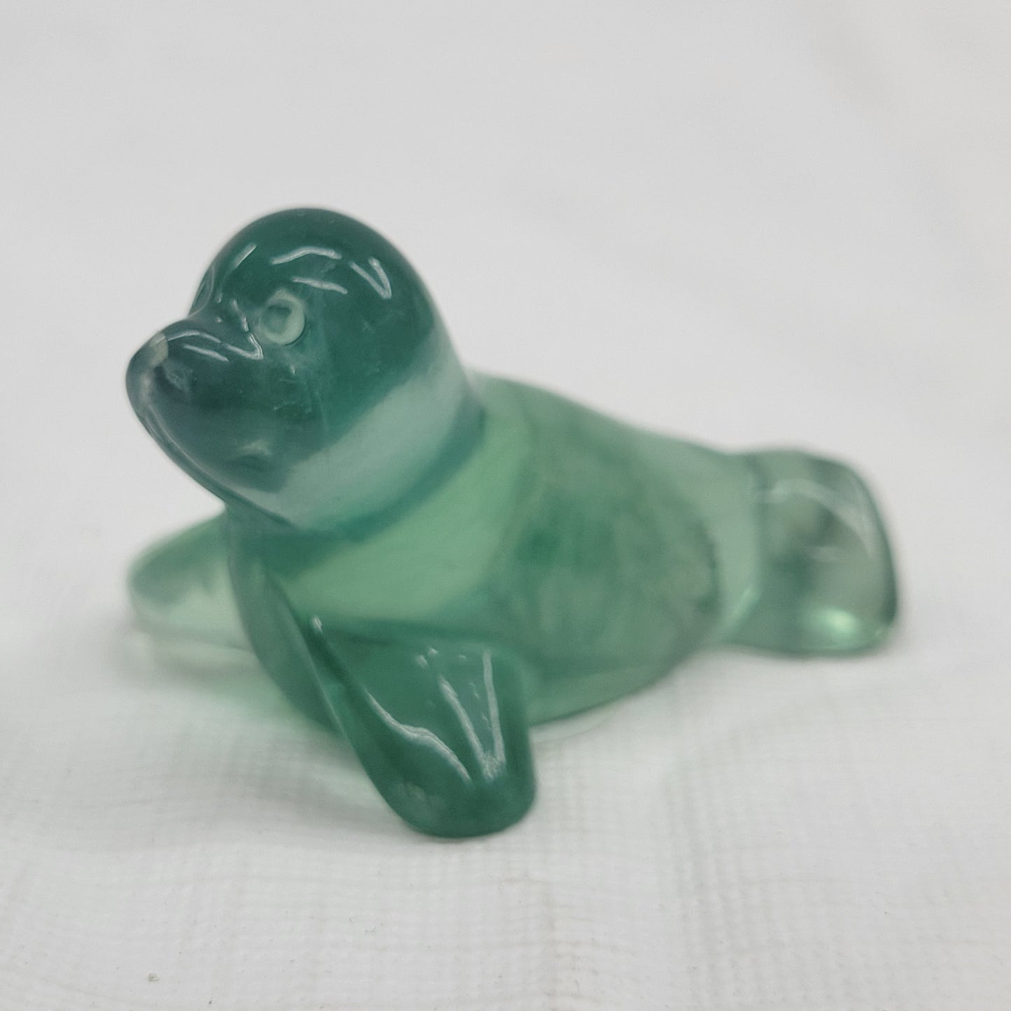 Fluorite seal carving (medium)