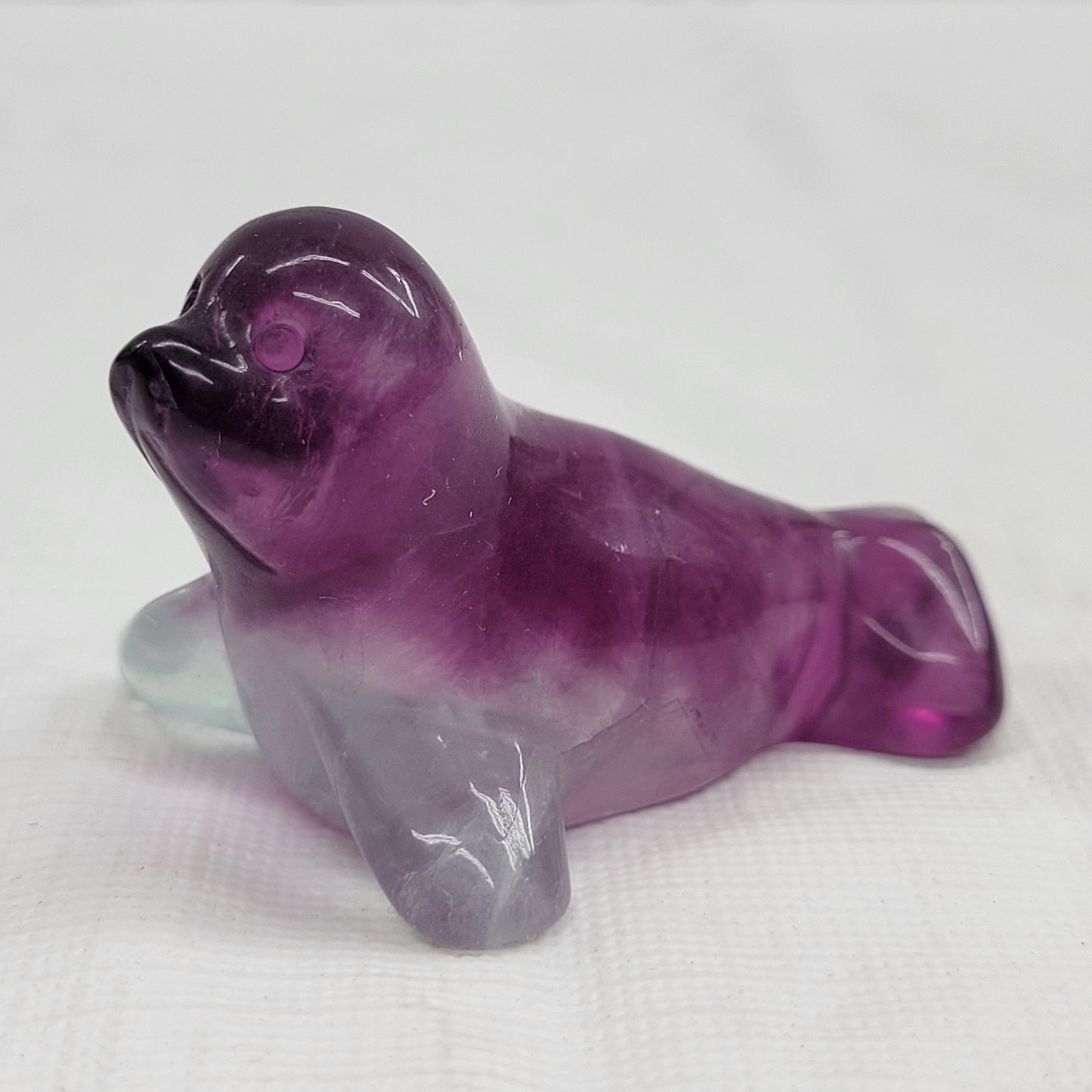 Seal carving - Fluorite (medium)