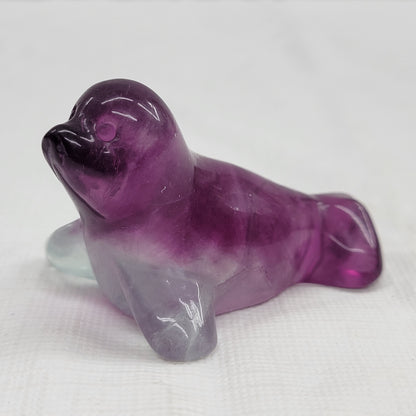 Fluorite seal carving (medium)