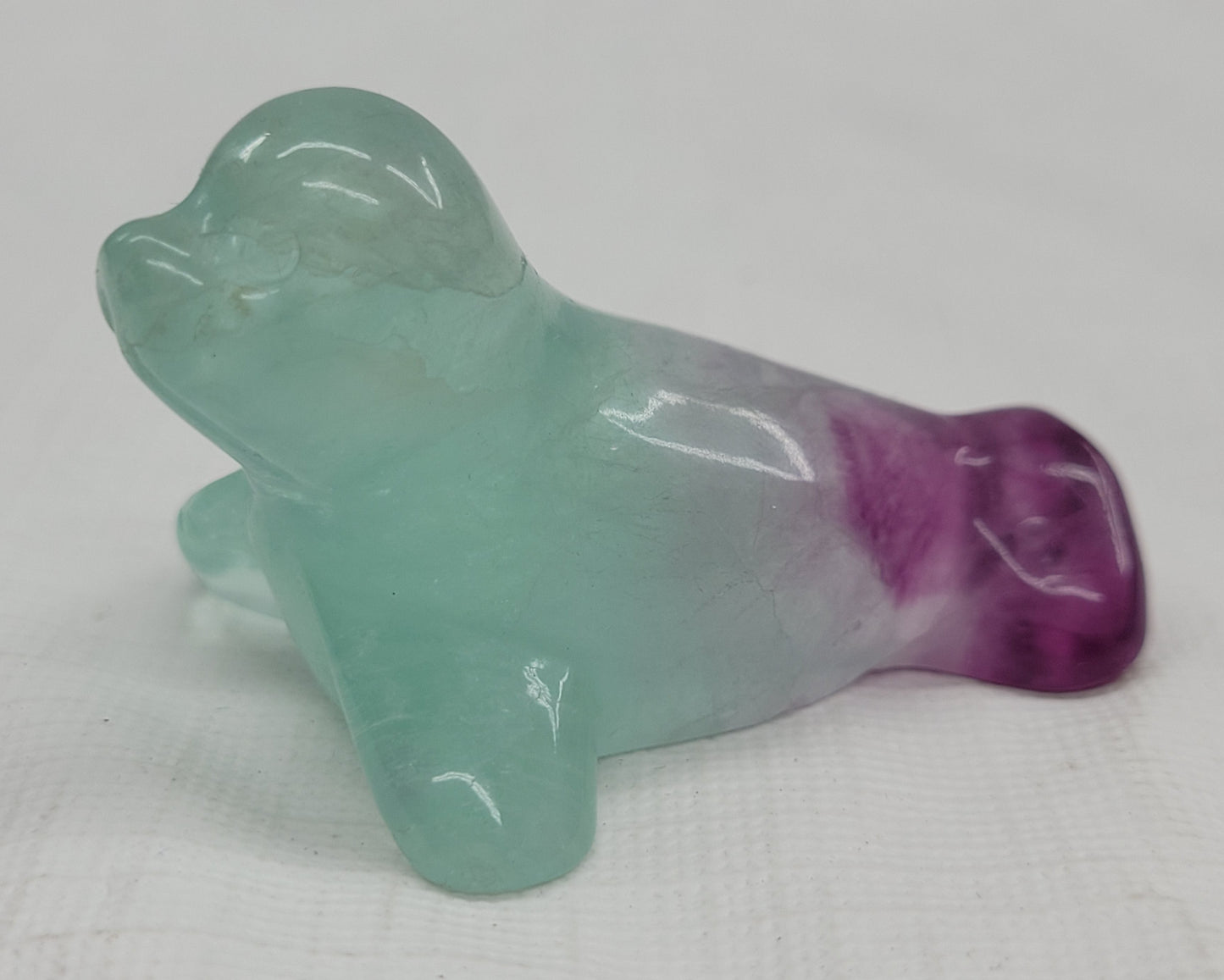 Seal carving - Fluorite (medium)