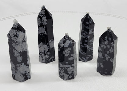 Snowflake Obsidian tower