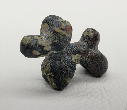 Plum Blossom Jasper carvings (small)