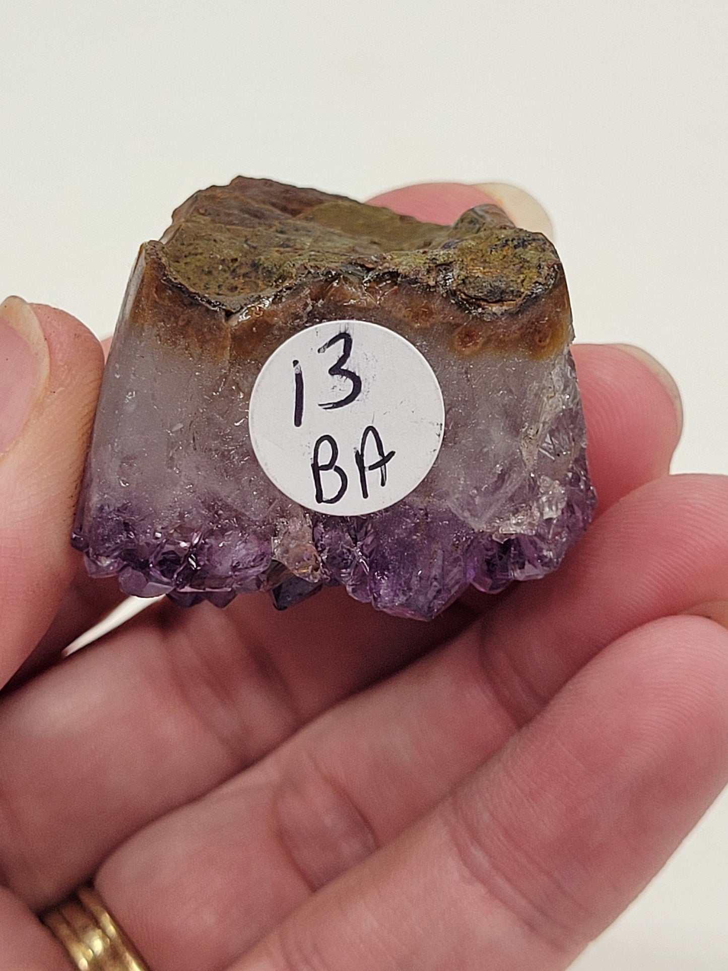 Amethyst cluster cut base (small)