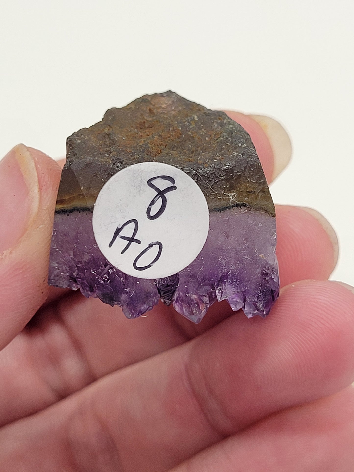 Amethyst cluster cut base (small)