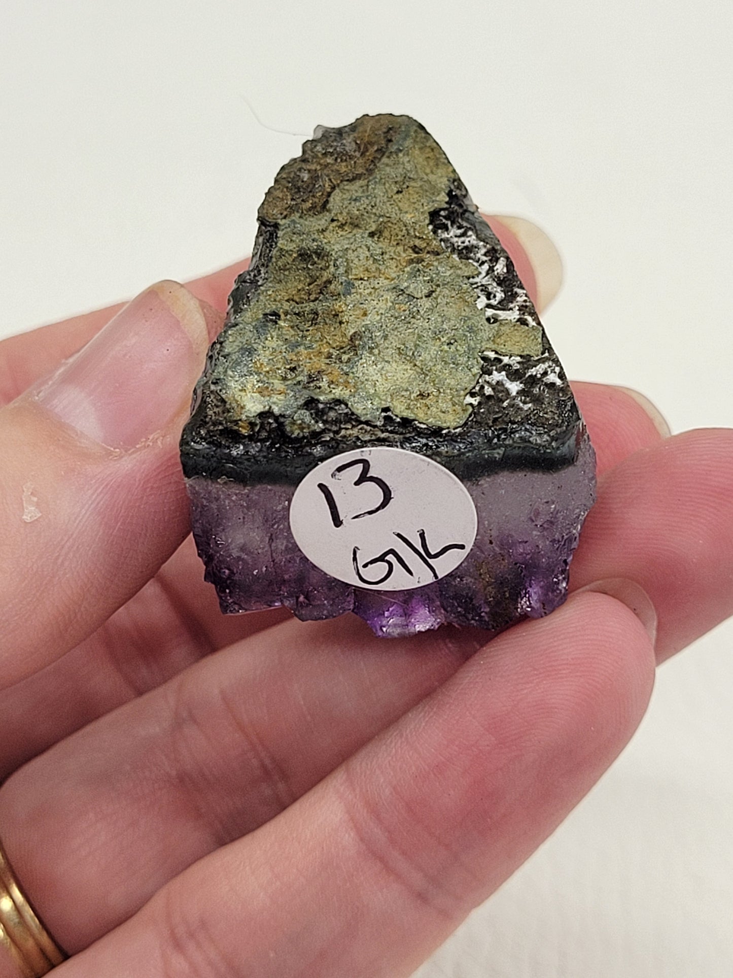 Amethyst cluster cut base (small)