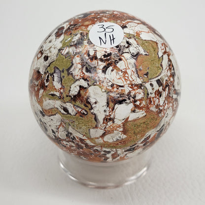 Money Agate sphere